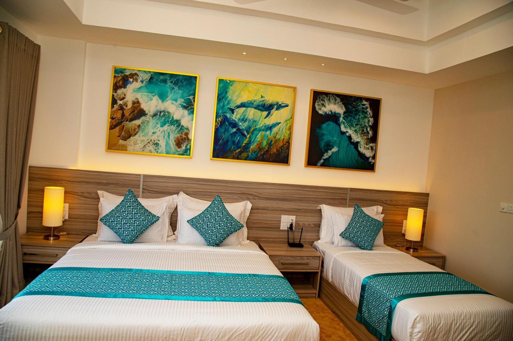 Negombo Ocean Breeze - Bliss On The Beach Luxury Apartments By Serendib Vacation Екстер'єр фото